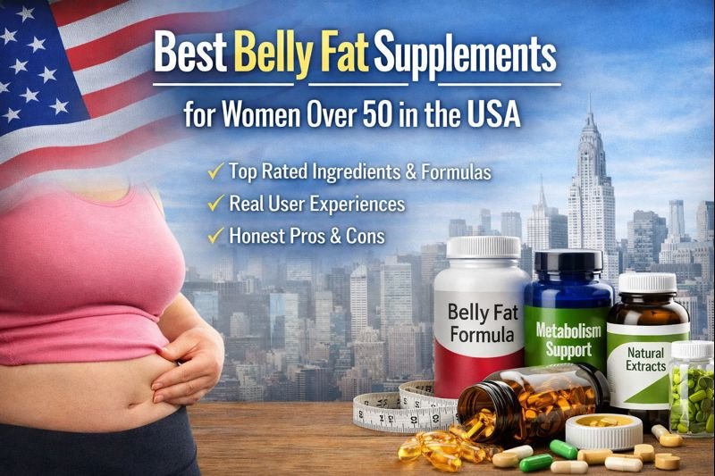 Best Belly Fat Supplements for Women Over 50 in USA Reviews