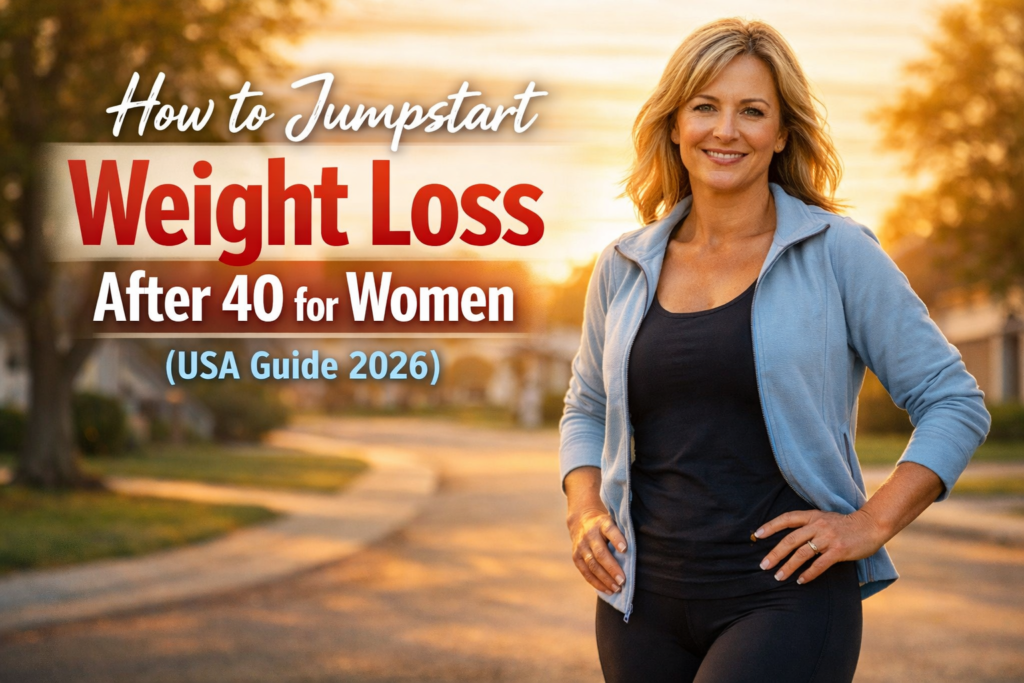 How to jumpstart weight loss after 40 woman